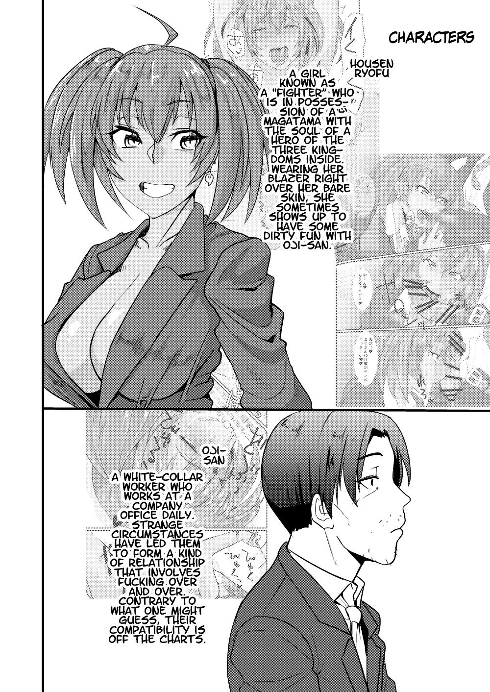 Hentai Manga Comic-Cosplay SEX With Ryofu Housen-Read-3